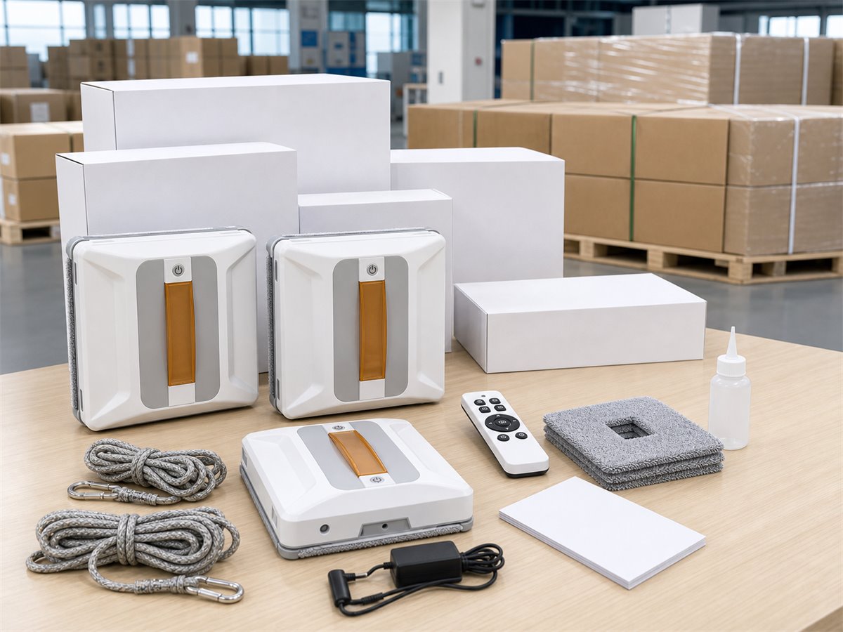 pencere temizleme robotu oem-odm-paketleme