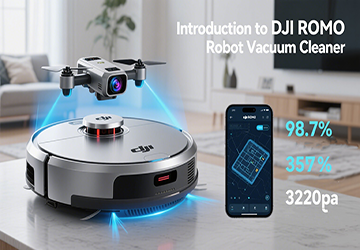 DJI Romo Robot Vakum Süpürgesine Giriş