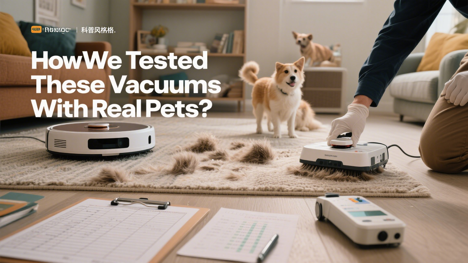 Bu vakumları gerçek evcil hayvanlarla nasıl test ettik?