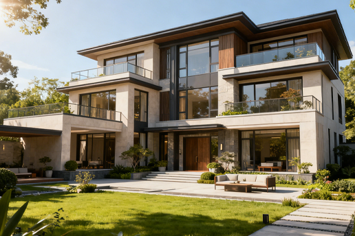 Büyük Konutlar ve Çok Katlı Villalar