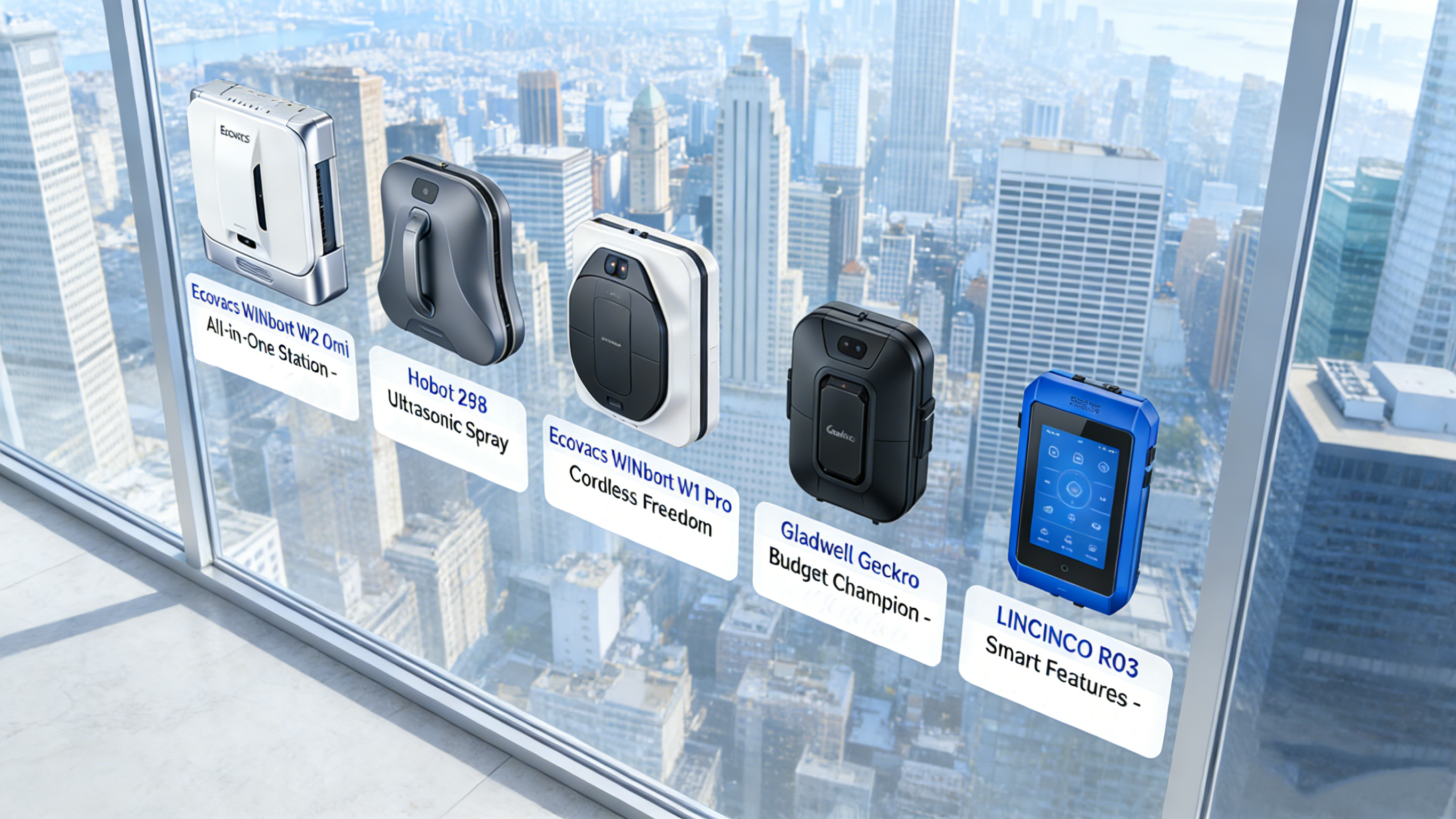 En İyi 5 Pencere Temizleme Robotu