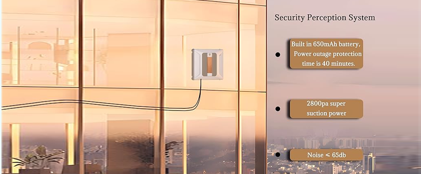 robotlu pencere temizleyicisi