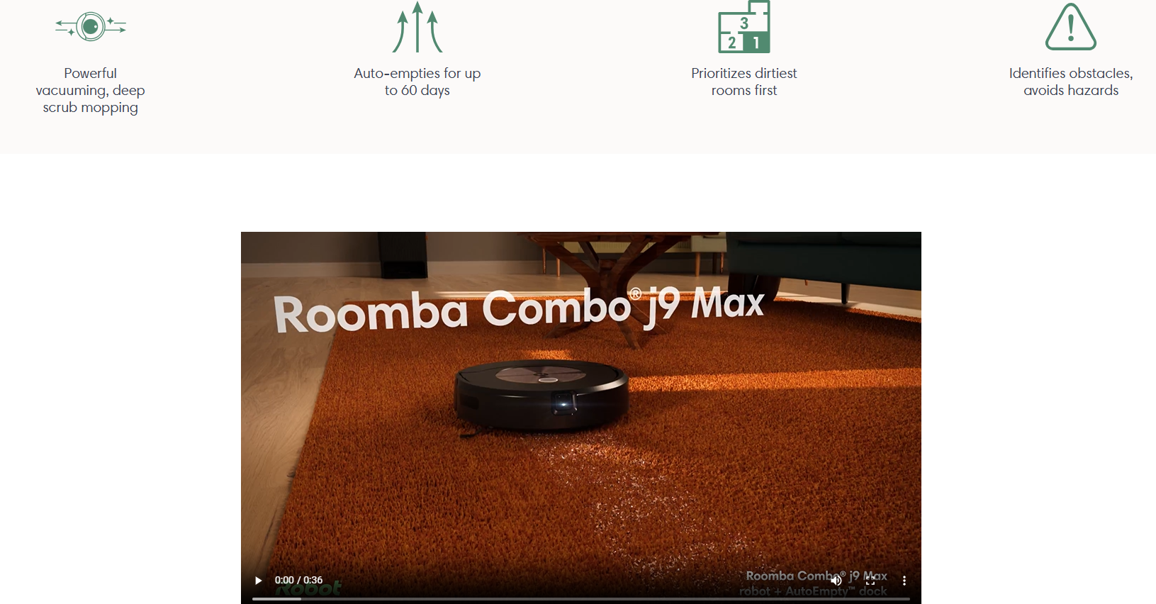  iRobot Roomba j9+ Kombinasyonu