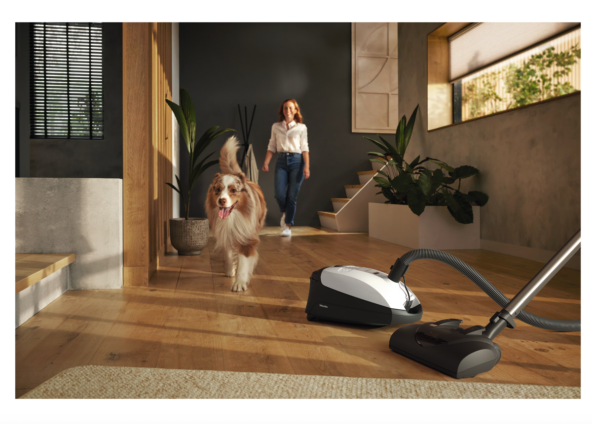 Miele Classic C1 Cat & Dog PowerLine Bidon S&uuml;p&uuml;rgesi - Lotus beyazı