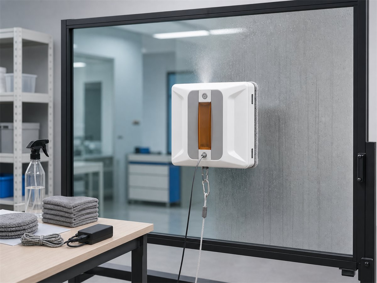 pencere temizleme robotları nasıl &ccedil;alışır